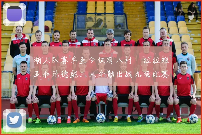 湖人队赛季至今仅有八村塁拉拉维亚和范德彪三人全勤出战九场比赛
