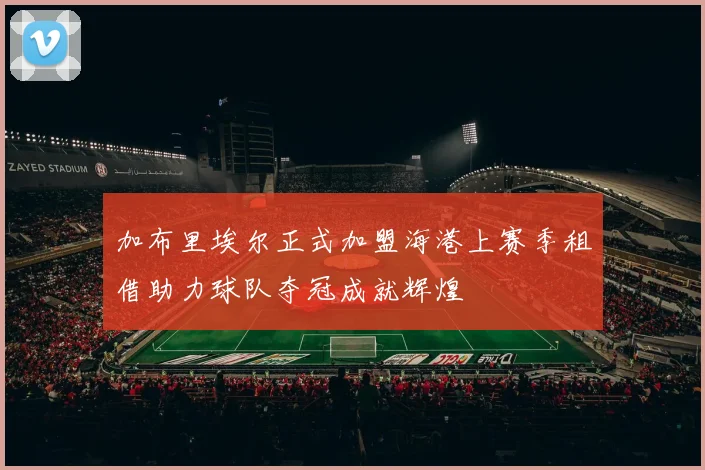 加布里埃尔正式加盟海港上赛季租借助力球队夺冠成就辉煌